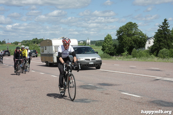 Bild från Vätternrundan 2013