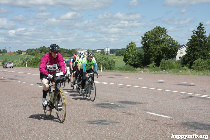 Bild från Vätternrundan 2013