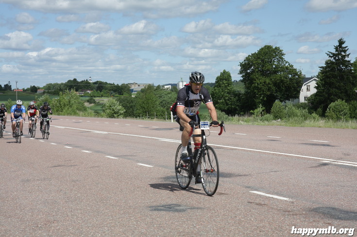 Bild från Vätternrundan 2013