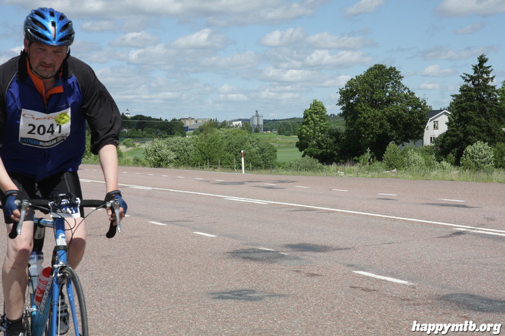 Bild från Vätternrundan 2013