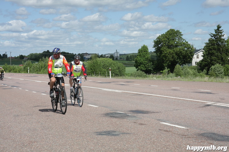 Bild från Vätternrundan 2013