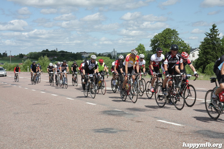 Bild från Vätternrundan 2013