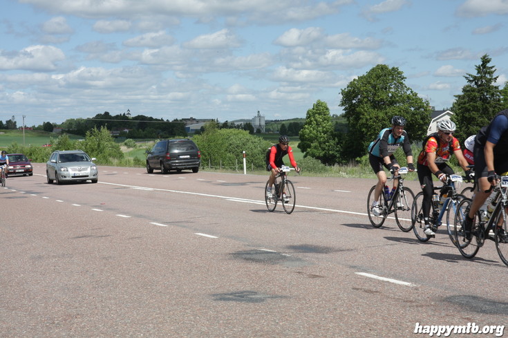 Bild från Vätternrundan 2013