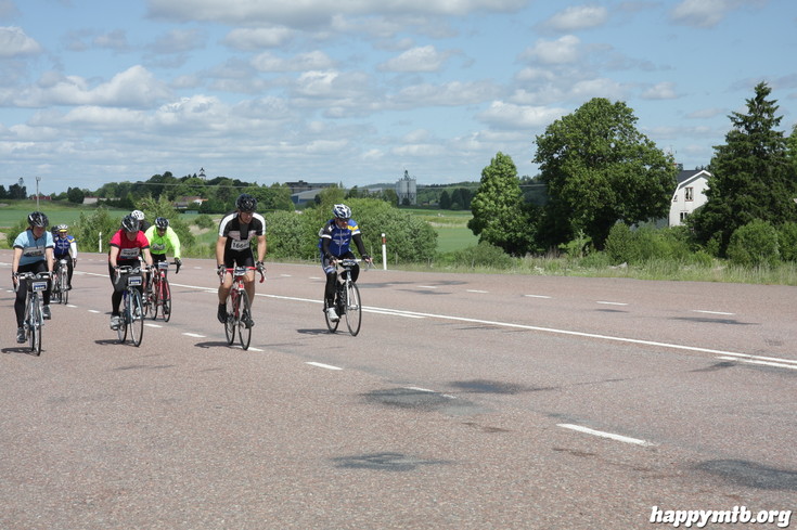 Bild från Vätternrundan 2013