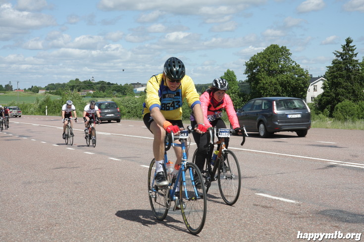 Bild från Vätternrundan 2013