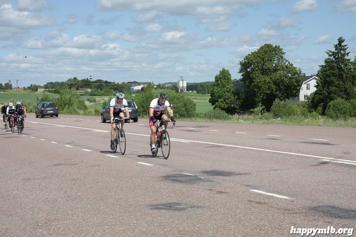 Bild från Vätternrundan 2013