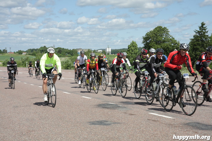 Bild från Vätternrundan 2013