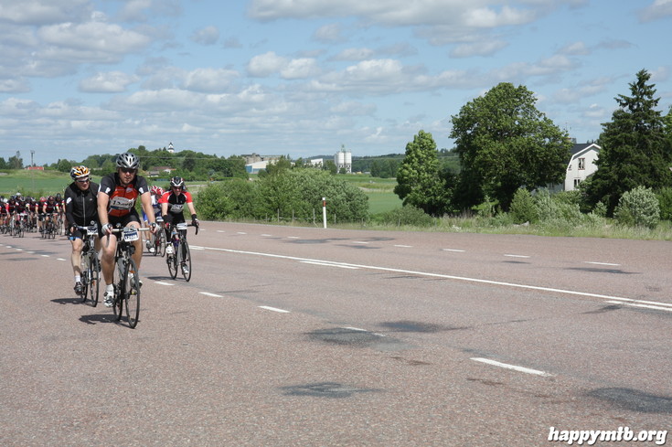 Bild från Vätternrundan 2013