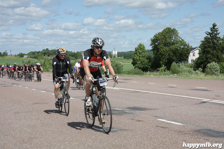 Bild från Vätternrundan 2013