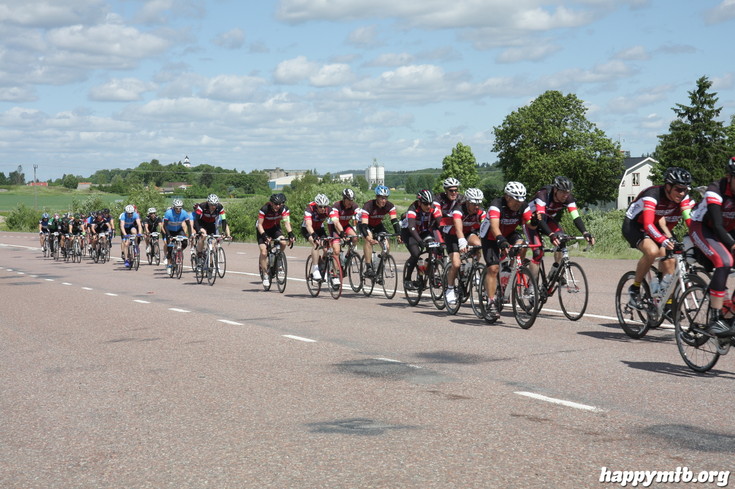 Bild från Vätternrundan 2013