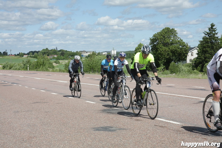 Bild från Vätternrundan 2013