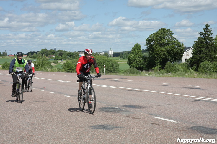 Bild från Vätternrundan 2013