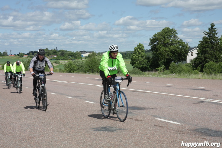 Bild från Vätternrundan 2013