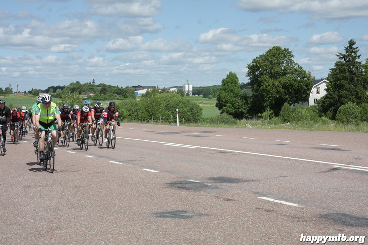 Bild från Vätternrundan 2013