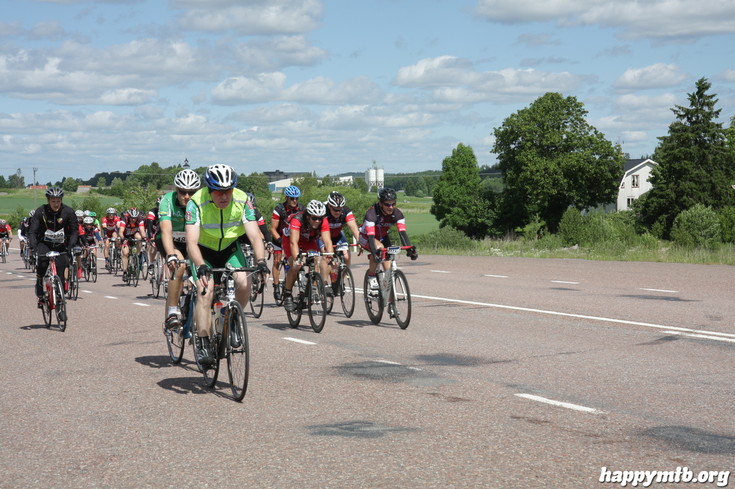 Bild från Vätternrundan 2013