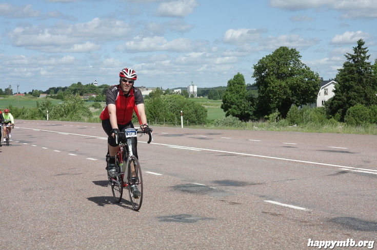 Bild från Vätternrundan 2013