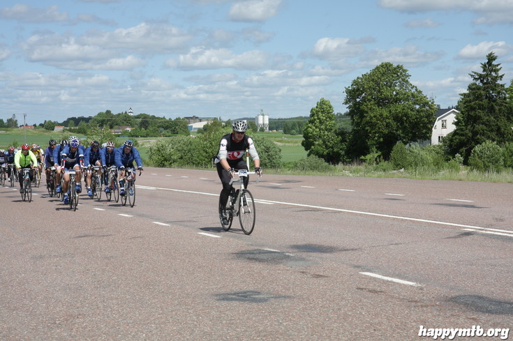 Bild från Vätternrundan 2013