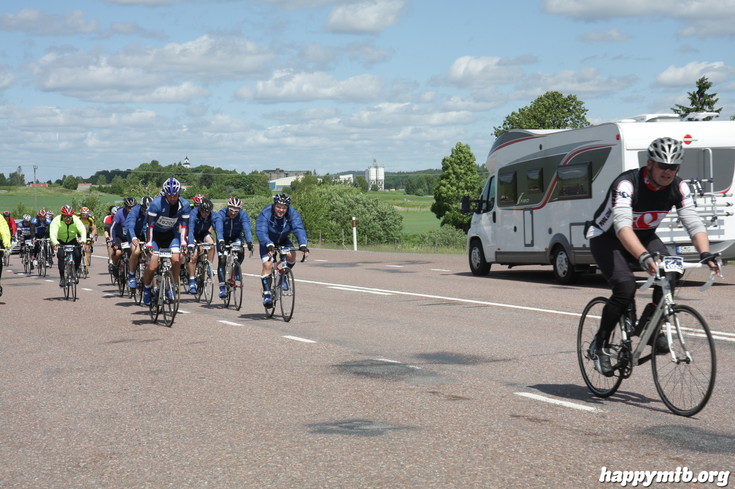 Bild från Vätternrundan 2013