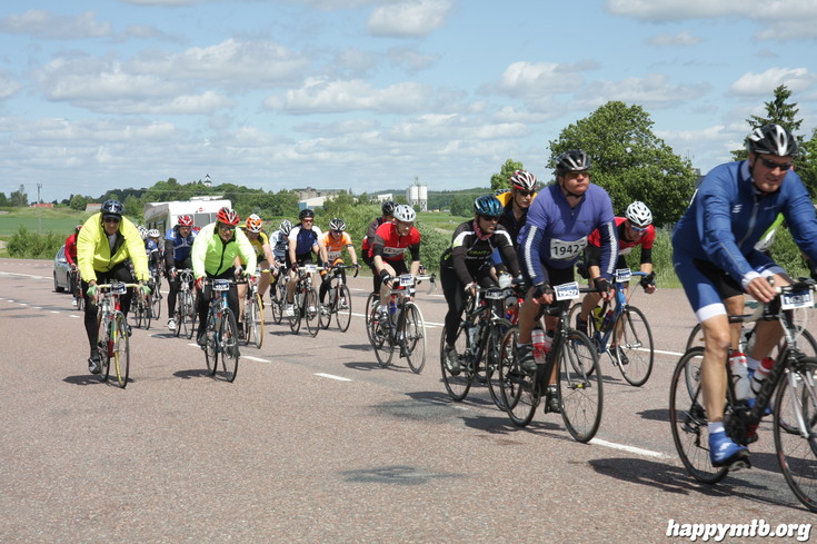 Bild från Vätternrundan 2013