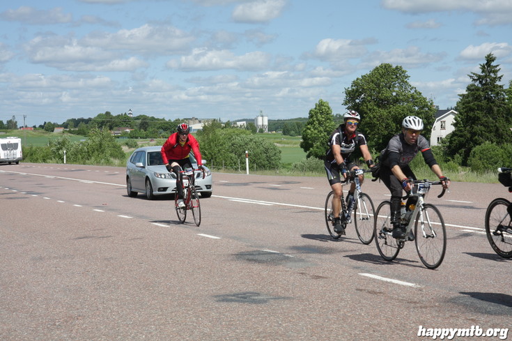 Bild från Vätternrundan 2013