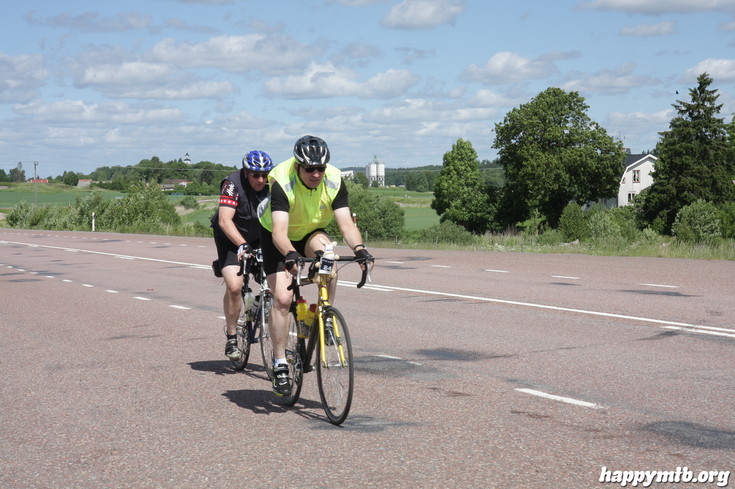 Bild från Vätternrundan 2013