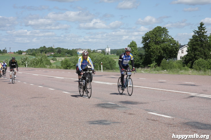 Bild från Vätternrundan 2013