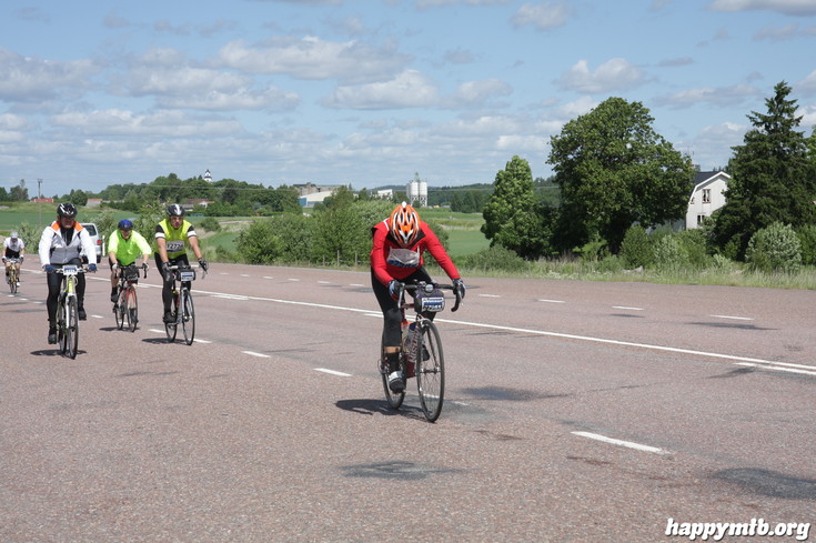 Bild från Vätternrundan 2013