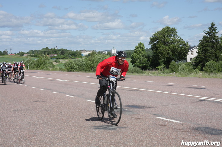 Bild från Vätternrundan 2013