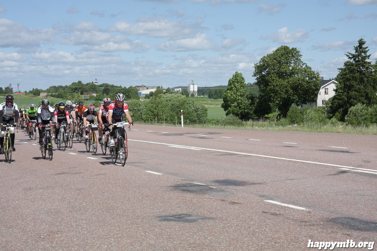 Bild från Vätternrundan 2013
