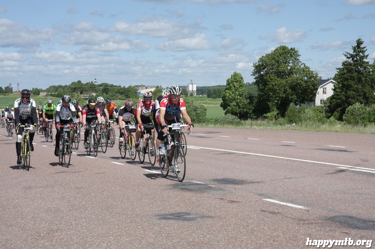 Bild från Vätternrundan 2013