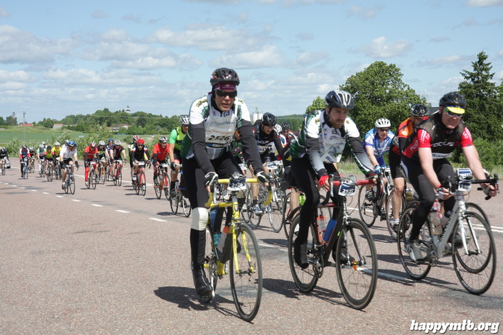 Bild från Vätternrundan 2013