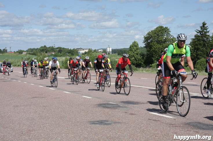 Bild från Vätternrundan 2013