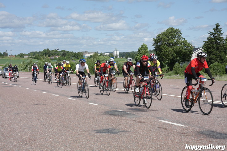 Bild från Vätternrundan 2013