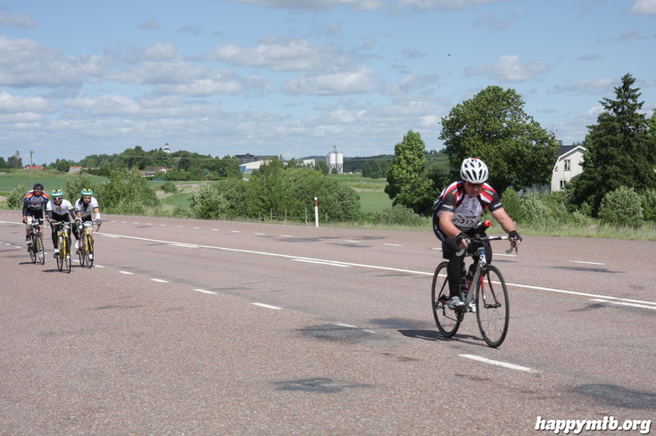 Bild från Vätternrundan 2013