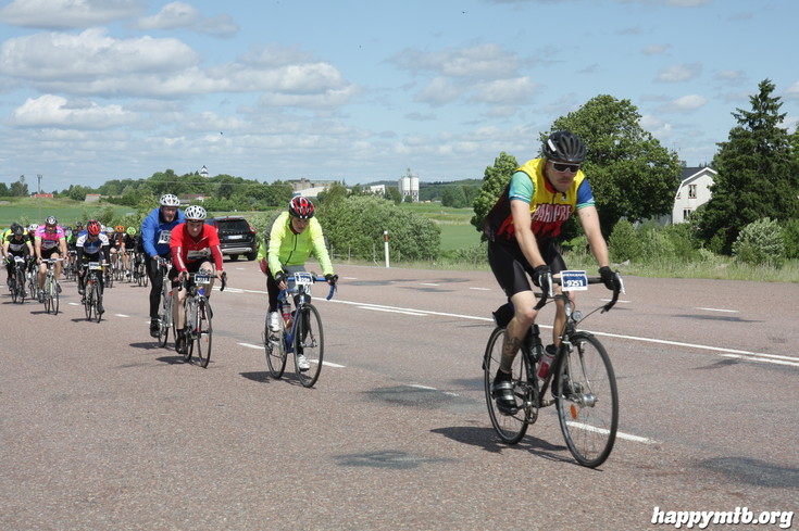 Bild från Vätternrundan 2013