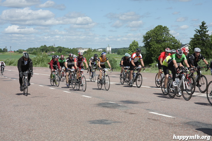 Bild från Vätternrundan 2013