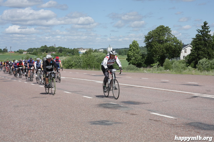 Bild från Vätternrundan 2013