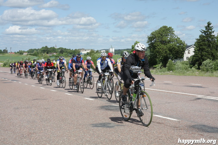 Bild från Vätternrundan 2013