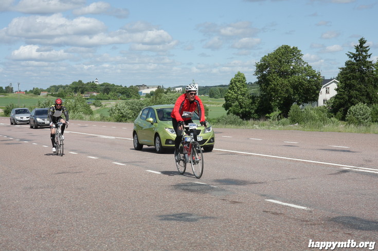 Bild från Vätternrundan 2013