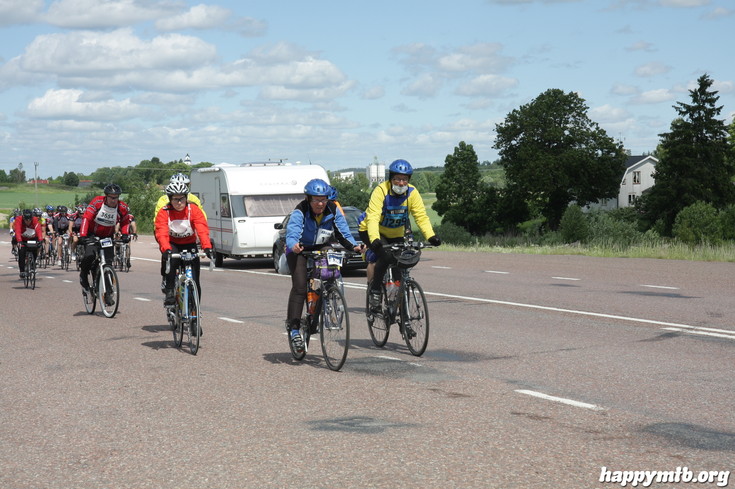 Bild från Vätternrundan 2013