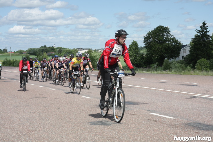 Bild från Vätternrundan 2013