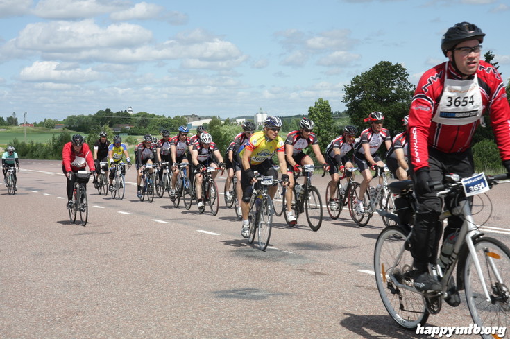 Bild från Vätternrundan 2013