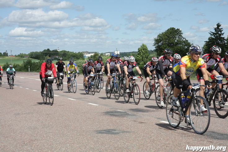 Bild från Vätternrundan 2013