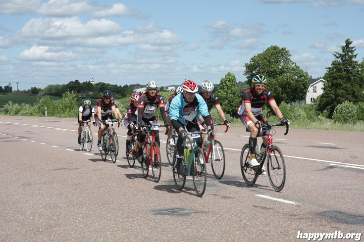 Bild från Vätternrundan 2013