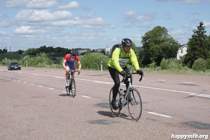 Bild från Vätternrundan 2013