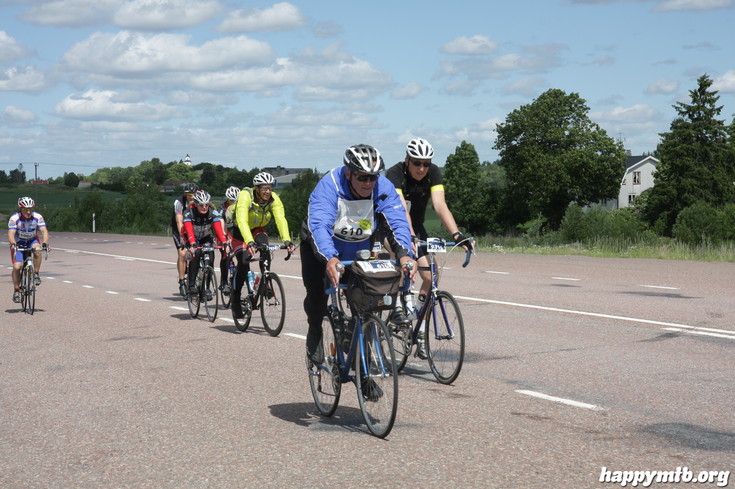 Bild från Vätternrundan 2013