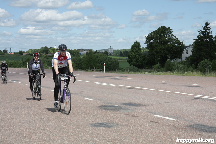 Bild från Vätternrundan 2013