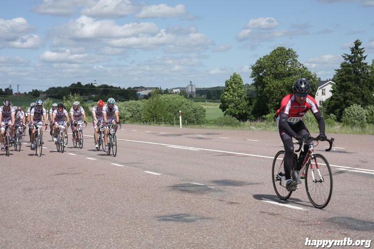 Bild från Vätternrundan 2013