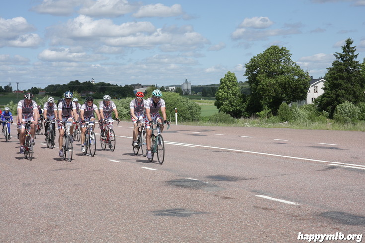 Bild från Vätternrundan 2013