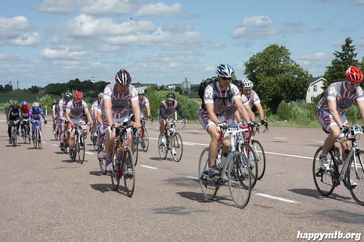 Bild från Vätternrundan 2013